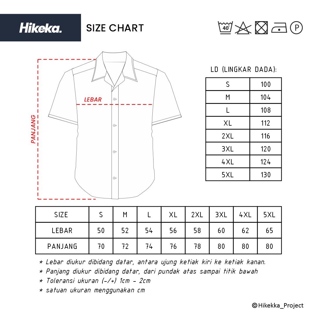 Kemeja Open Collar Lengan Pendek - Sea Tribal