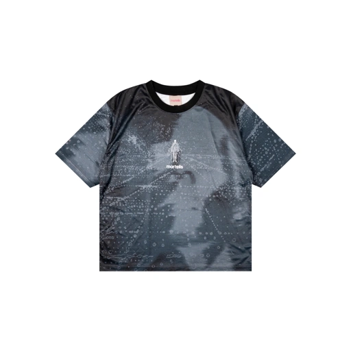 Image of MORTEILS - JERSEY T-SHIRT - BLACK