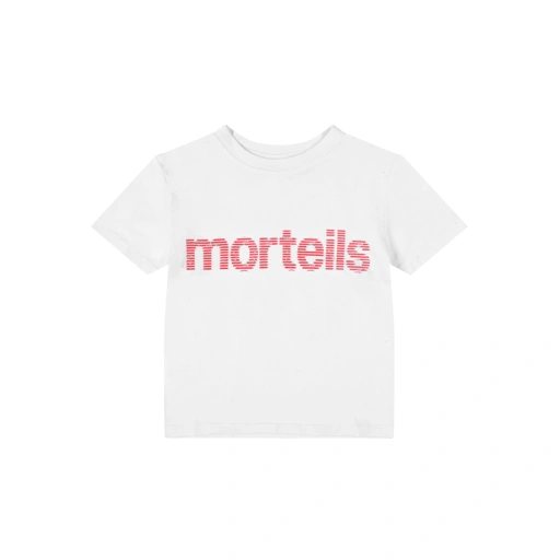 Image of MORTEILS - BABY TEE - WHITE