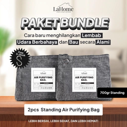 Image of LaHome AIR PURIFYING BAG Bundling 2 Pcs 700g Standing Pouch