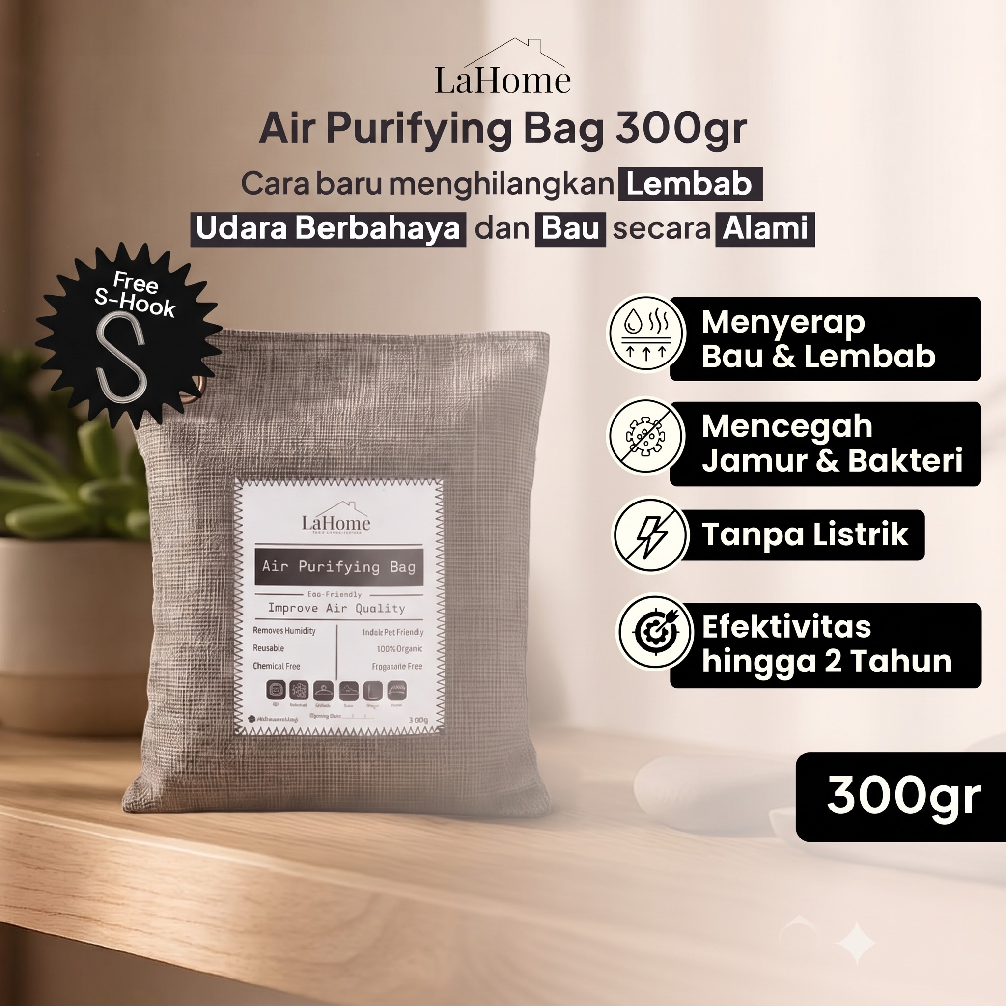 LaHome Living 300g AIR PURIFYING BAG