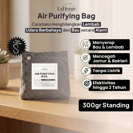 LaHome Living 300g Standing Pouch AIR PURIFYING BAG