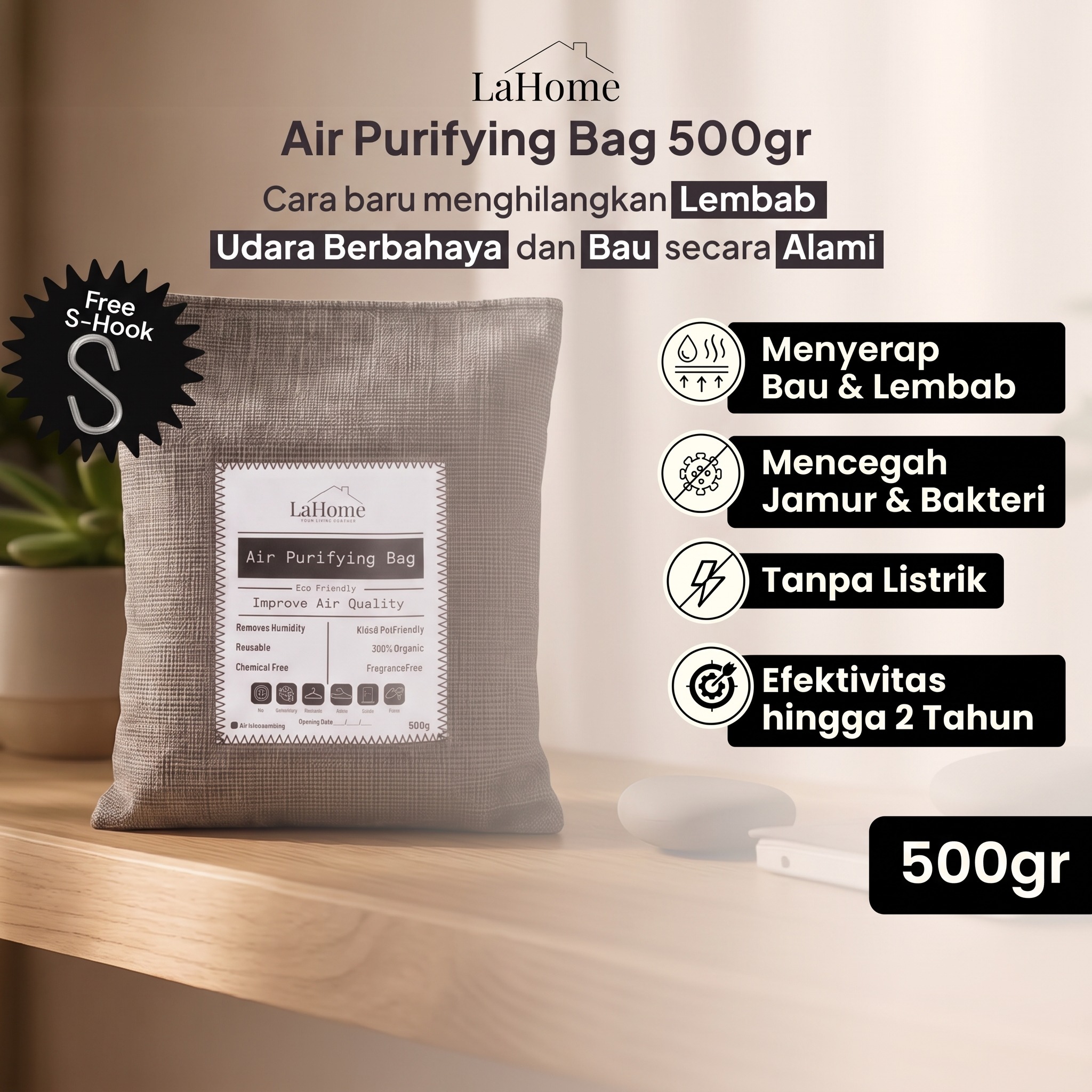 LaHome Living 500g AIR PURIFYING BAG
