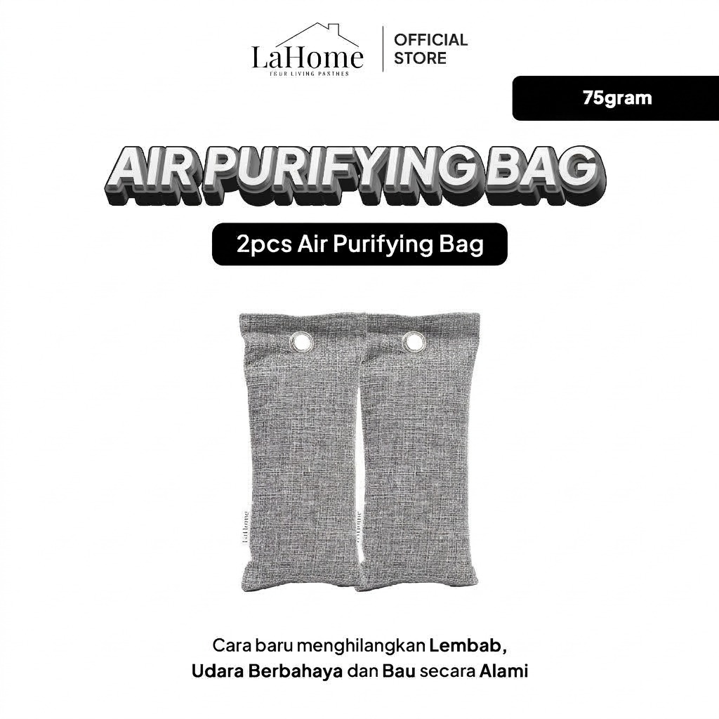 LaHome Living 75g 2pcs AIR PURIFYING BAG