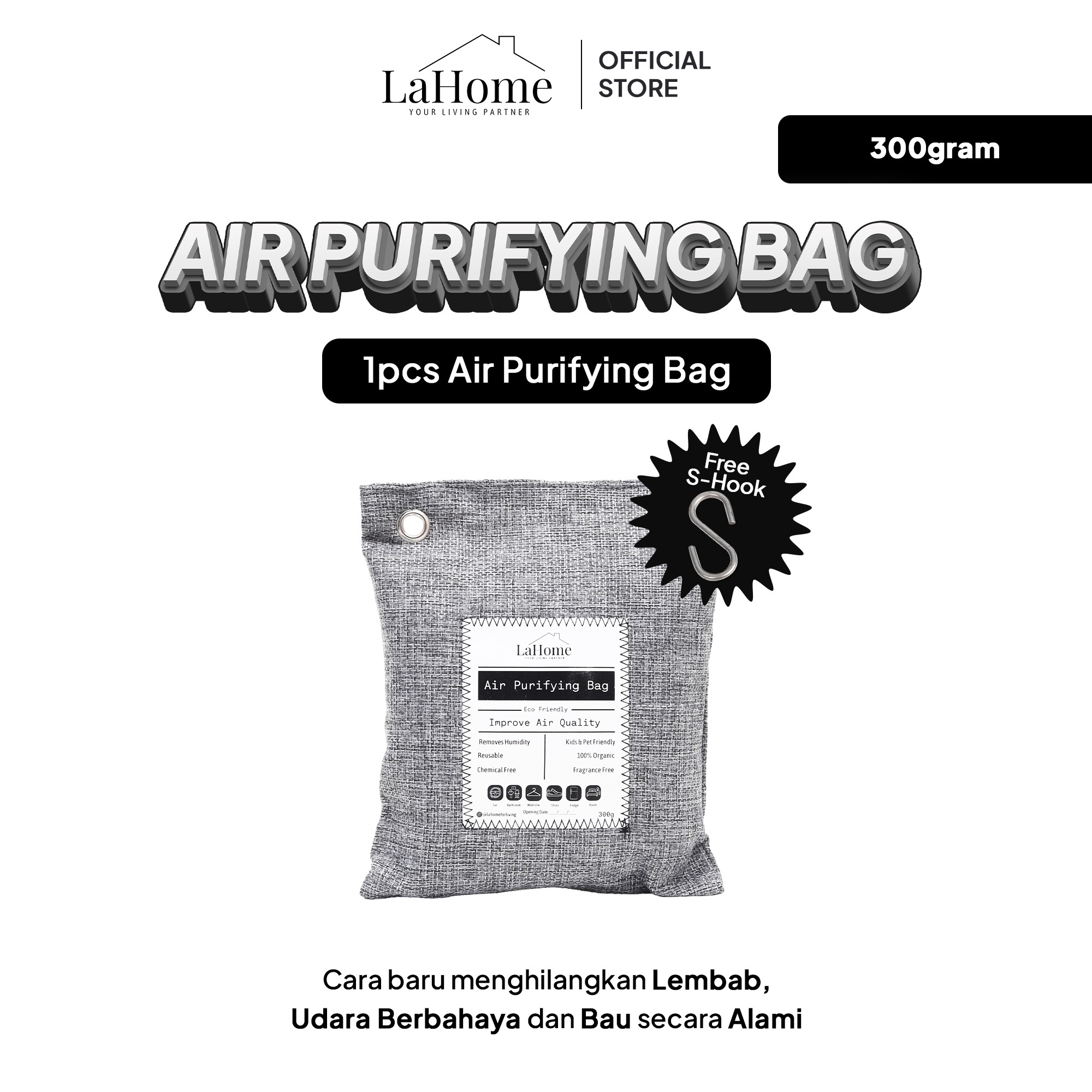 LaHome Living 300g AIR PURIFYING BAG