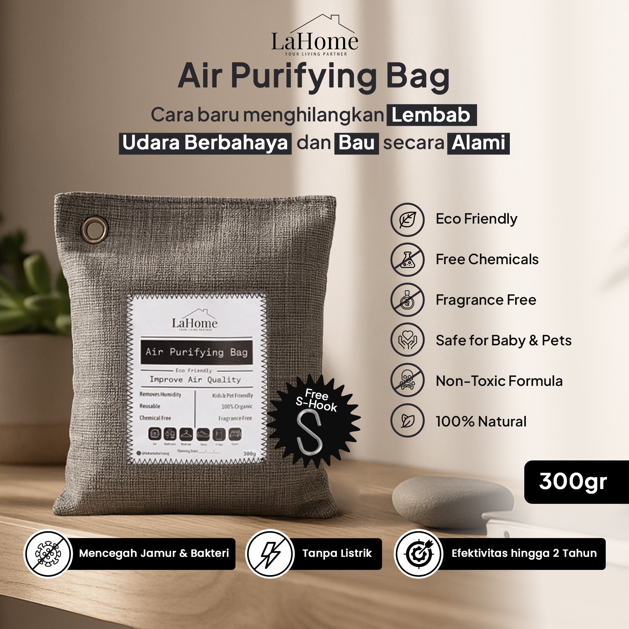 LaHome Living 300g AIR PURIFYING BAG