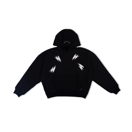 Image of RAWRESK AMERICAN BLACK HOODIE 