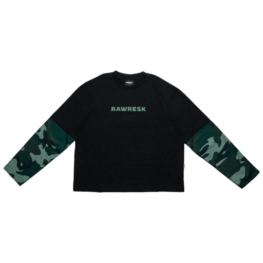 Image of RAWRESK CAMOUFLAGE WAFFLE THERMAL LS