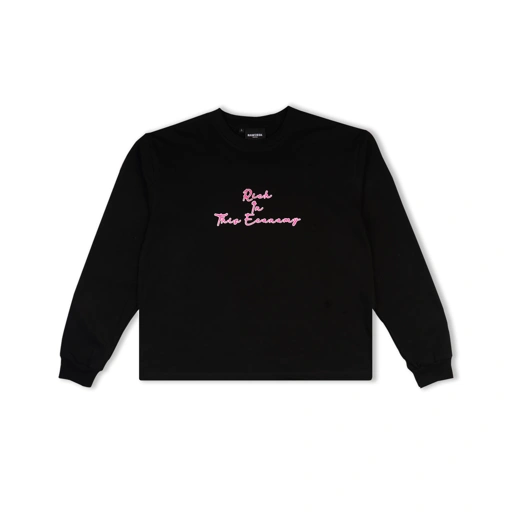 Image of RAWRESK RICH IN THIS ECONOMY BLACK LS