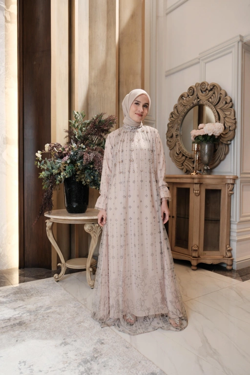 Image of ALEENA FAMSET ( DRESS DEWASA ) - JAVINA