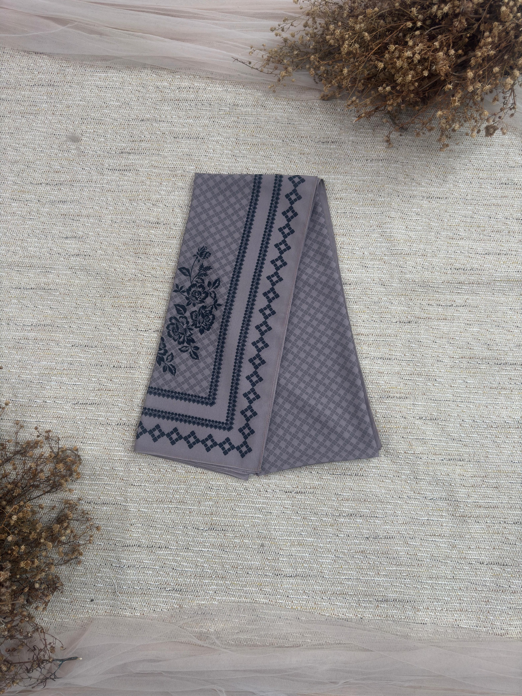 ZAVIERAA SIGNATURE ( SELENDANG PASHMINA ) - JAVINA