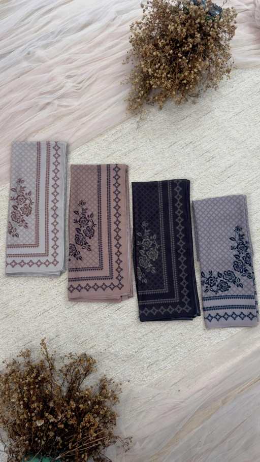 Image of ZAVIERAA SIGNATURE ( SELENDANG PASHMINA ) - JAVINA