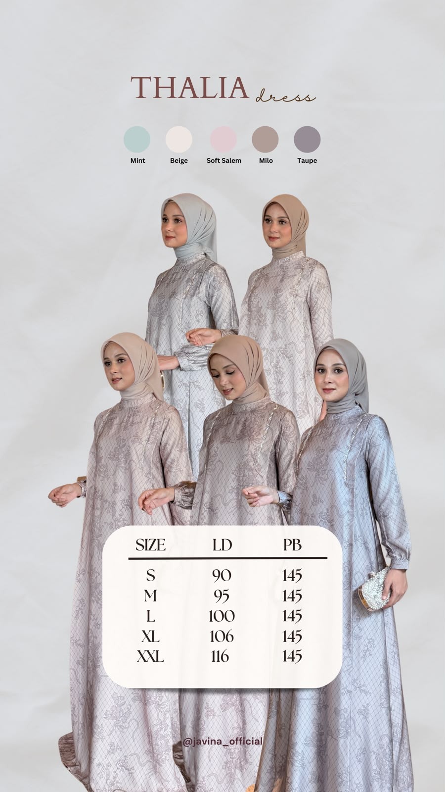 THALIA DRESS - JAVINA