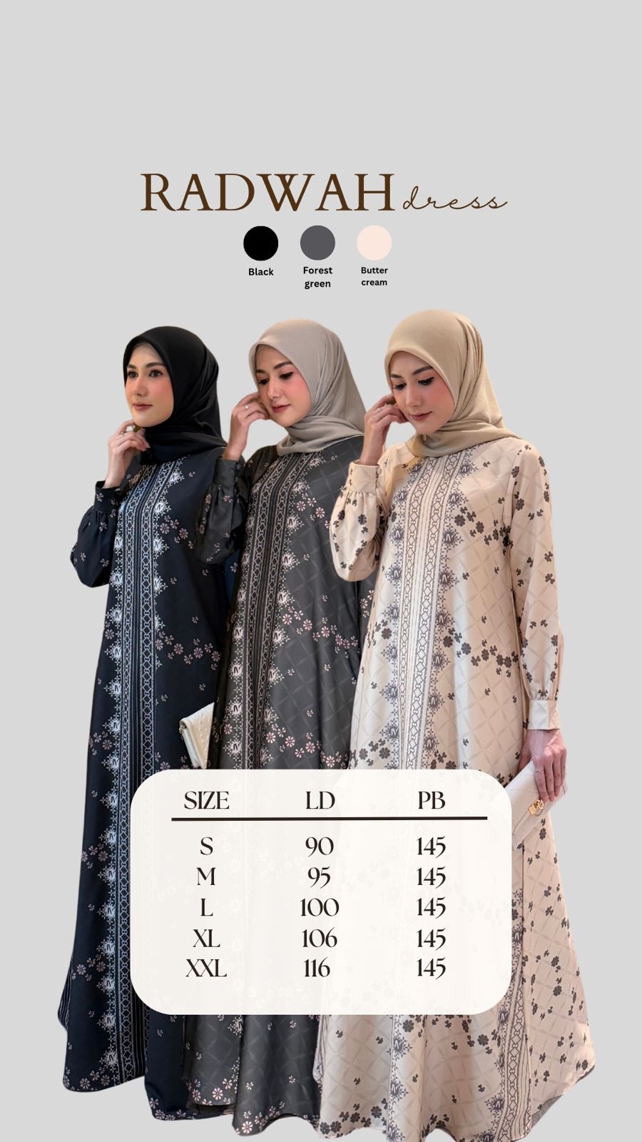 RADWAH DRESS - JAVINA
