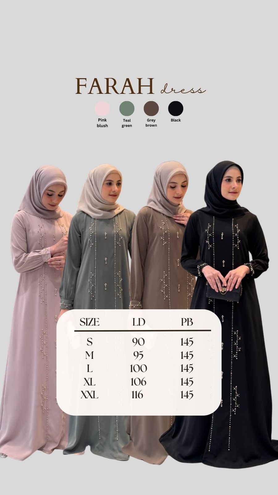 FARAH DRESS - JAVINA
