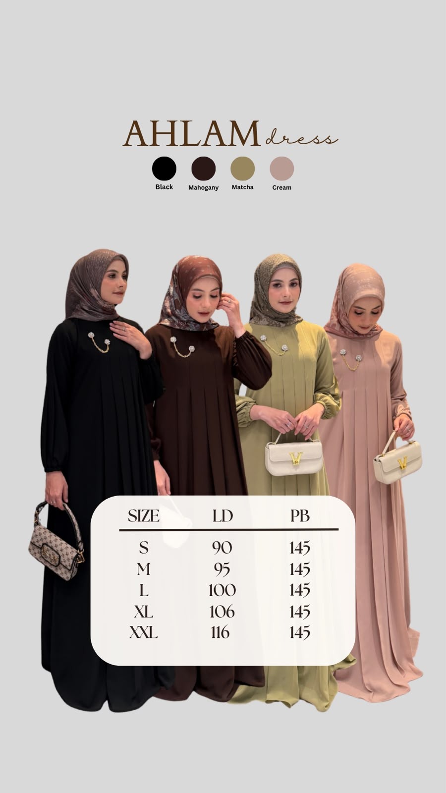 AHLAM DRESS - JAVINA