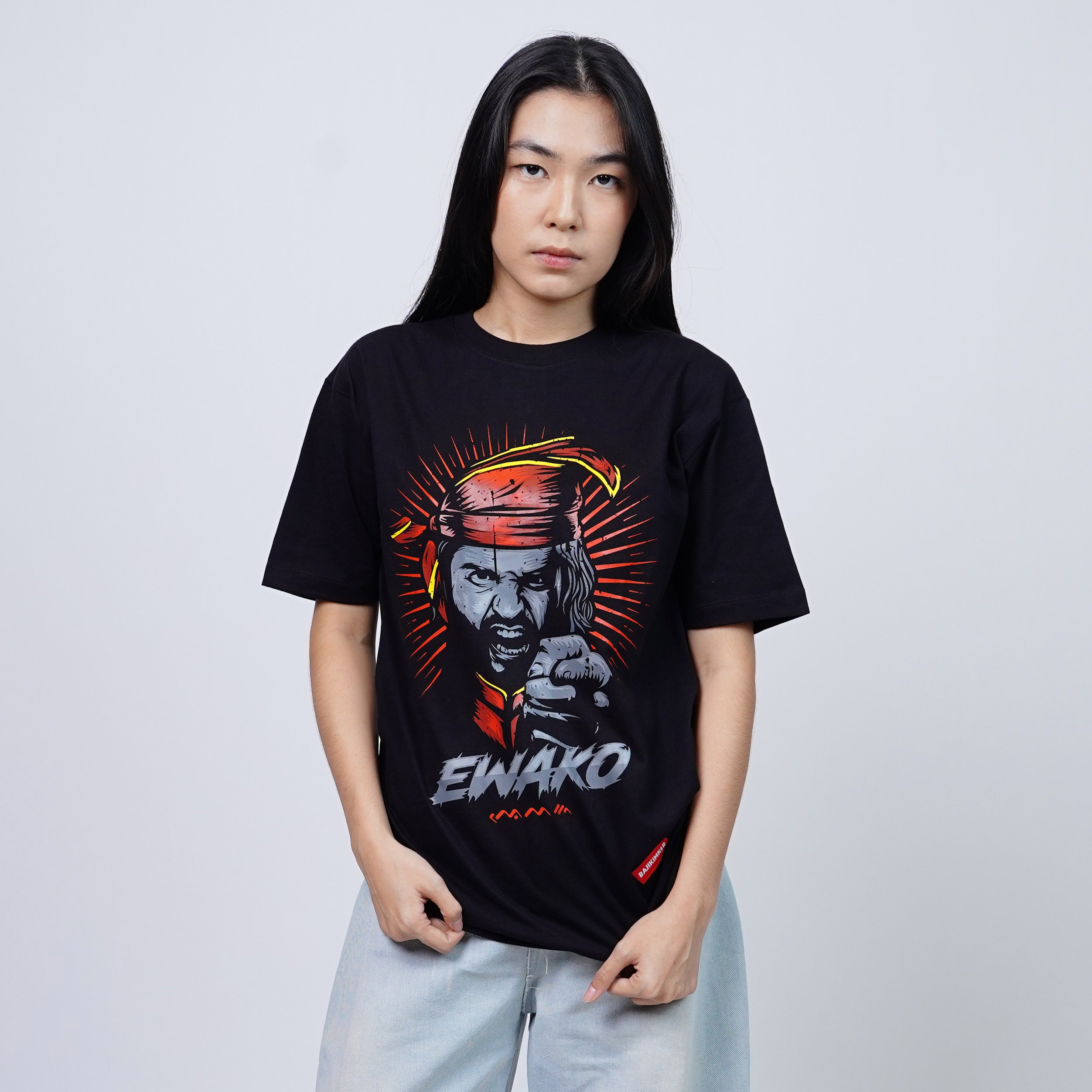 Kaos Bajiki Makassar Ewako Sultan Hasanuddin V1