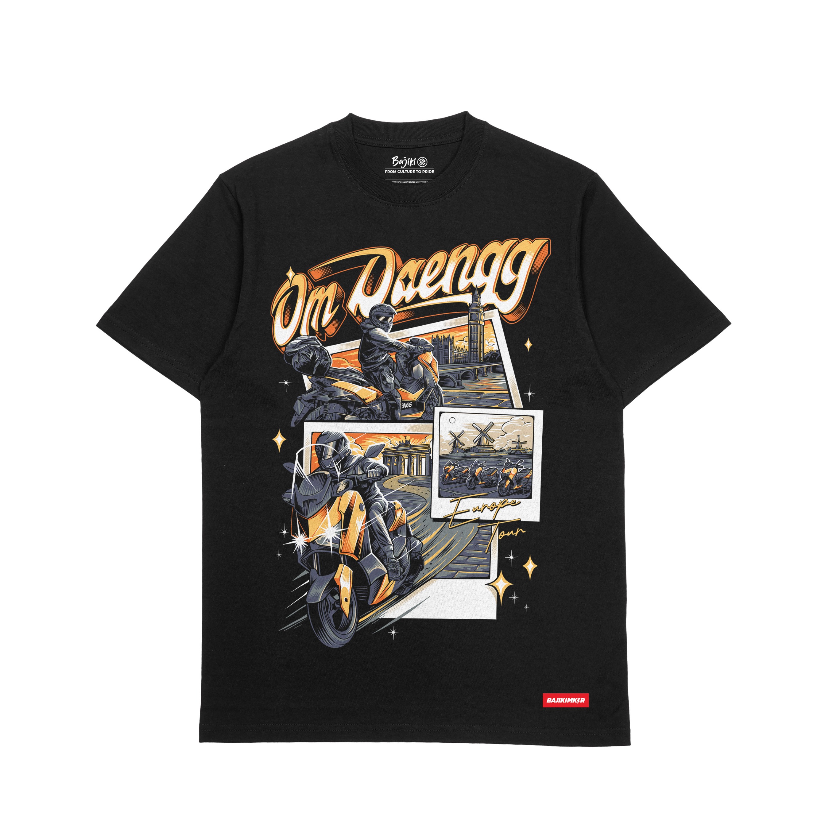 Om Daengg x Bajiki - Scooter Around the World v2