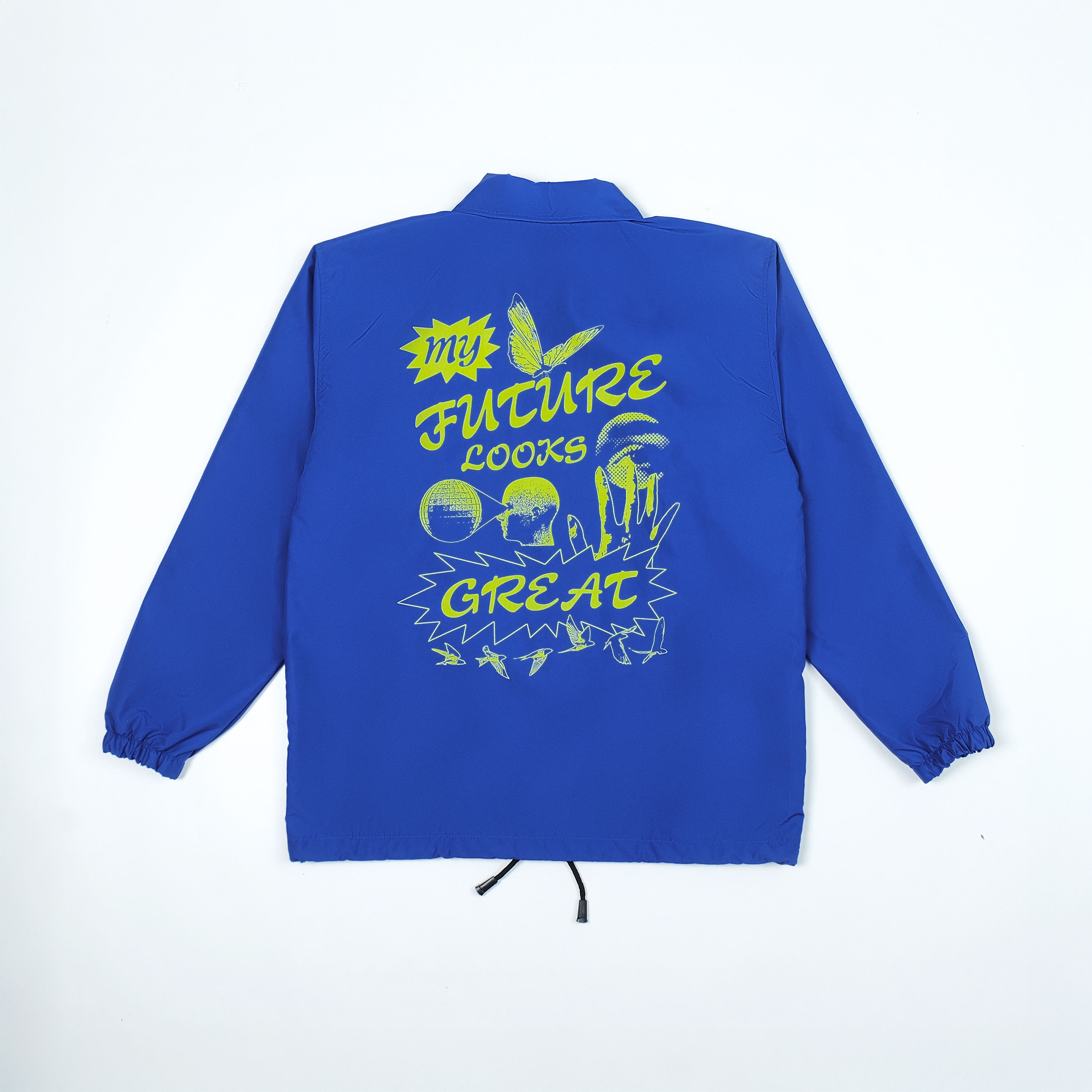 Coach Jaket Bajiki Bajiki My Future Blue