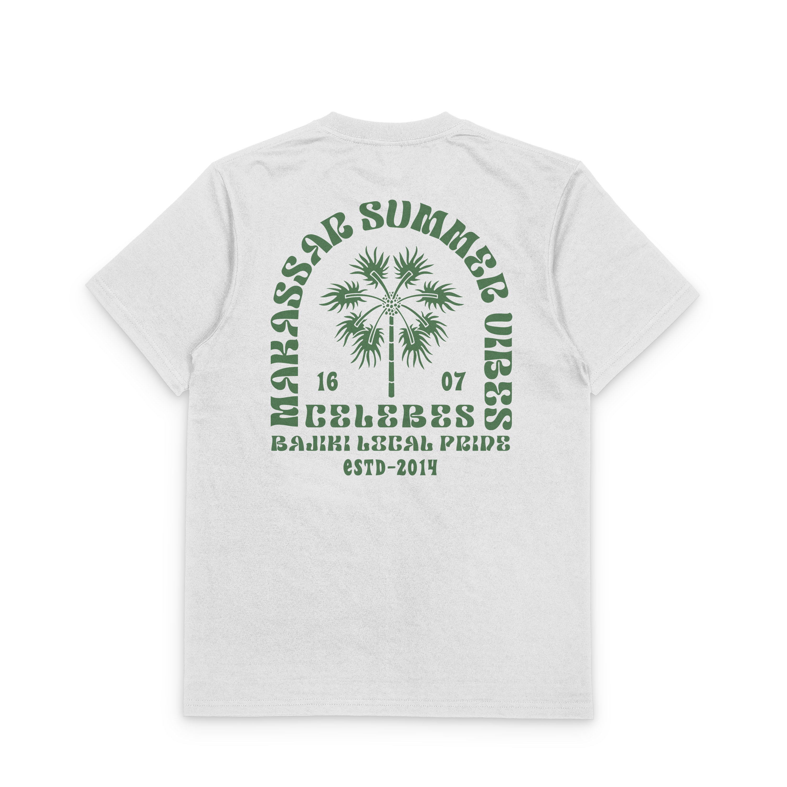 Kaos Bajiki Makassar Summer Vibes