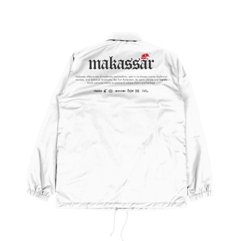 Coach Jaket Bajiki Makassar City V2 White