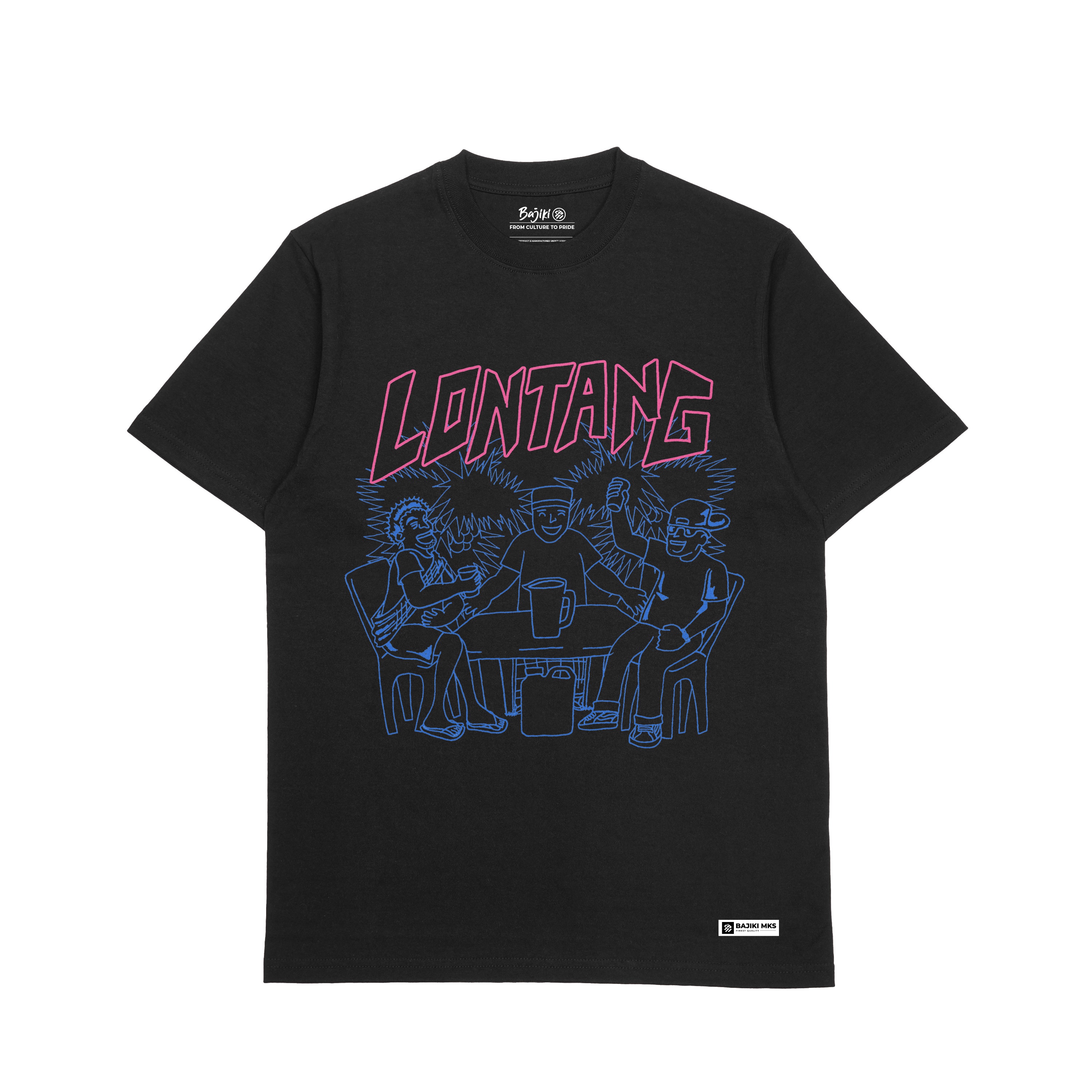 Kaos Bajiki Makassar Lontang
