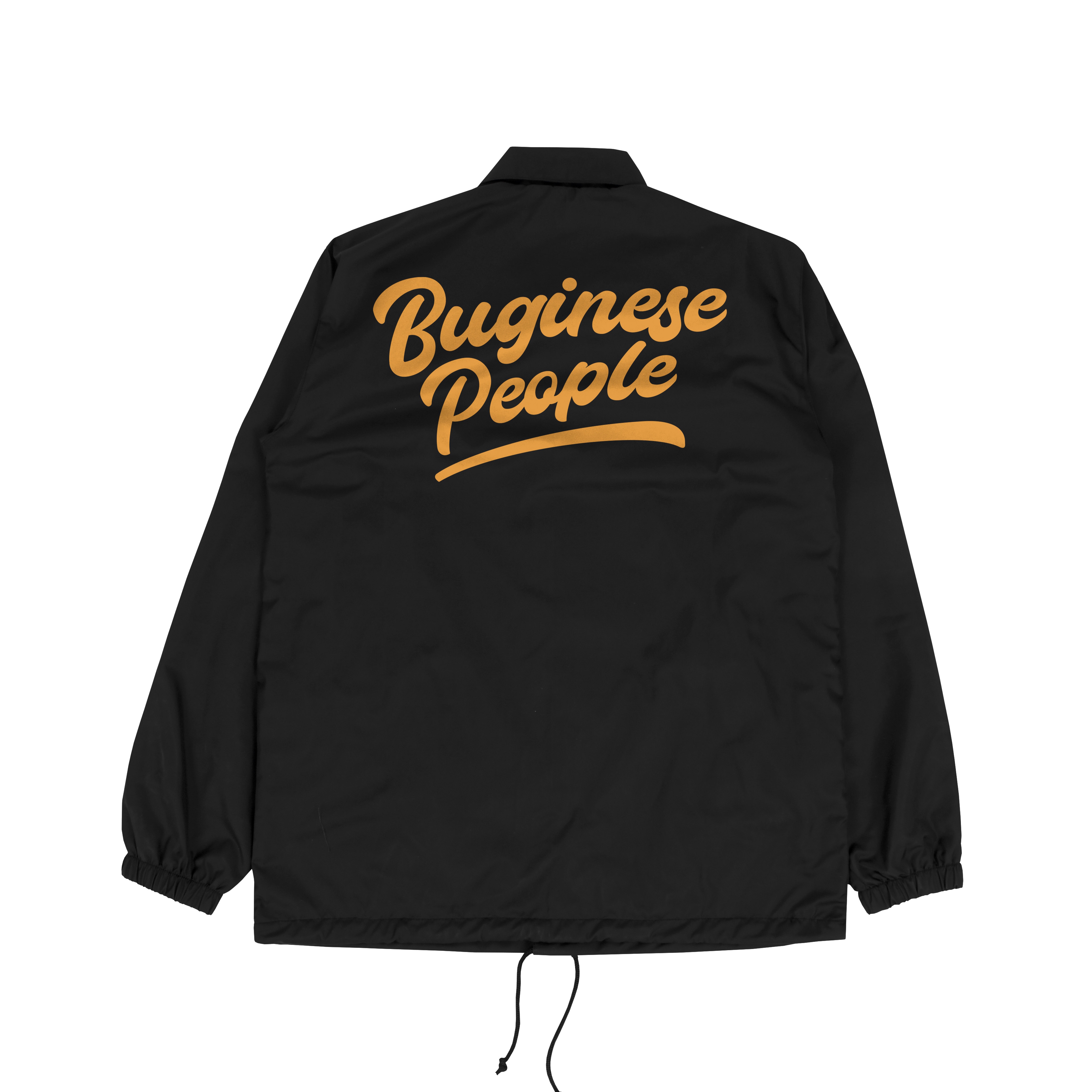 Coach Jaket Bajiki Buginese People Hitam
