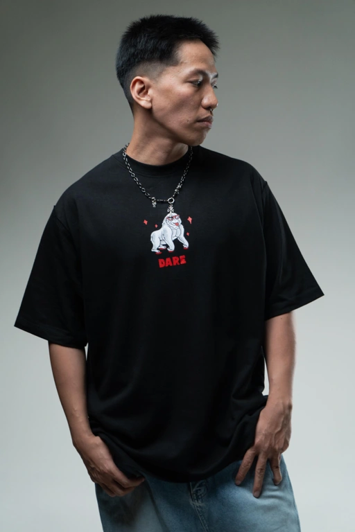 Image of FAUNA LINO DARE HEAVYWEIGHT 16S BLACK