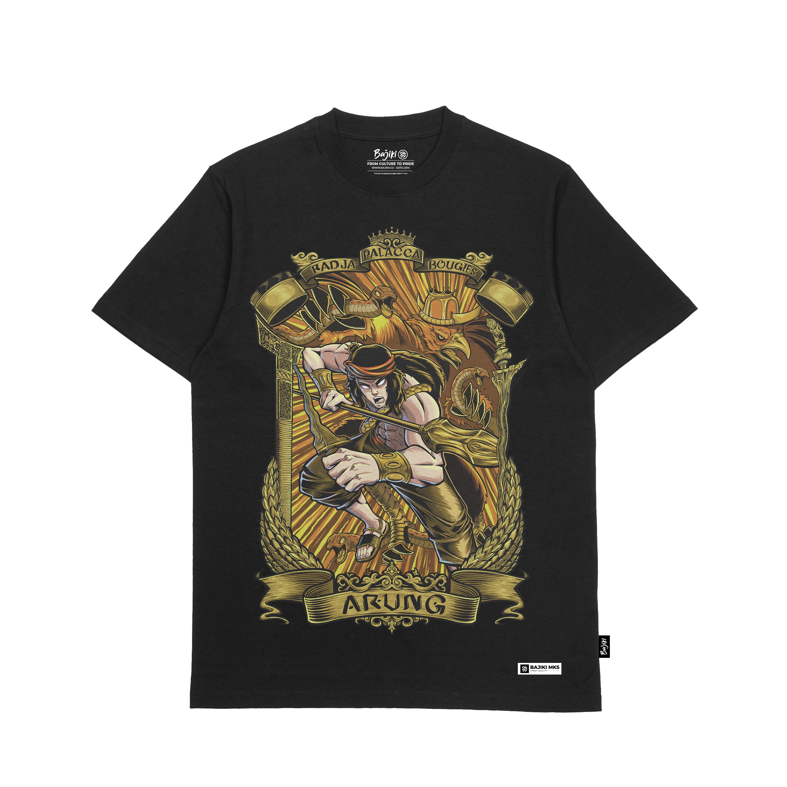 Kaos Bajiki Makassar Arung Palakka Anime Series