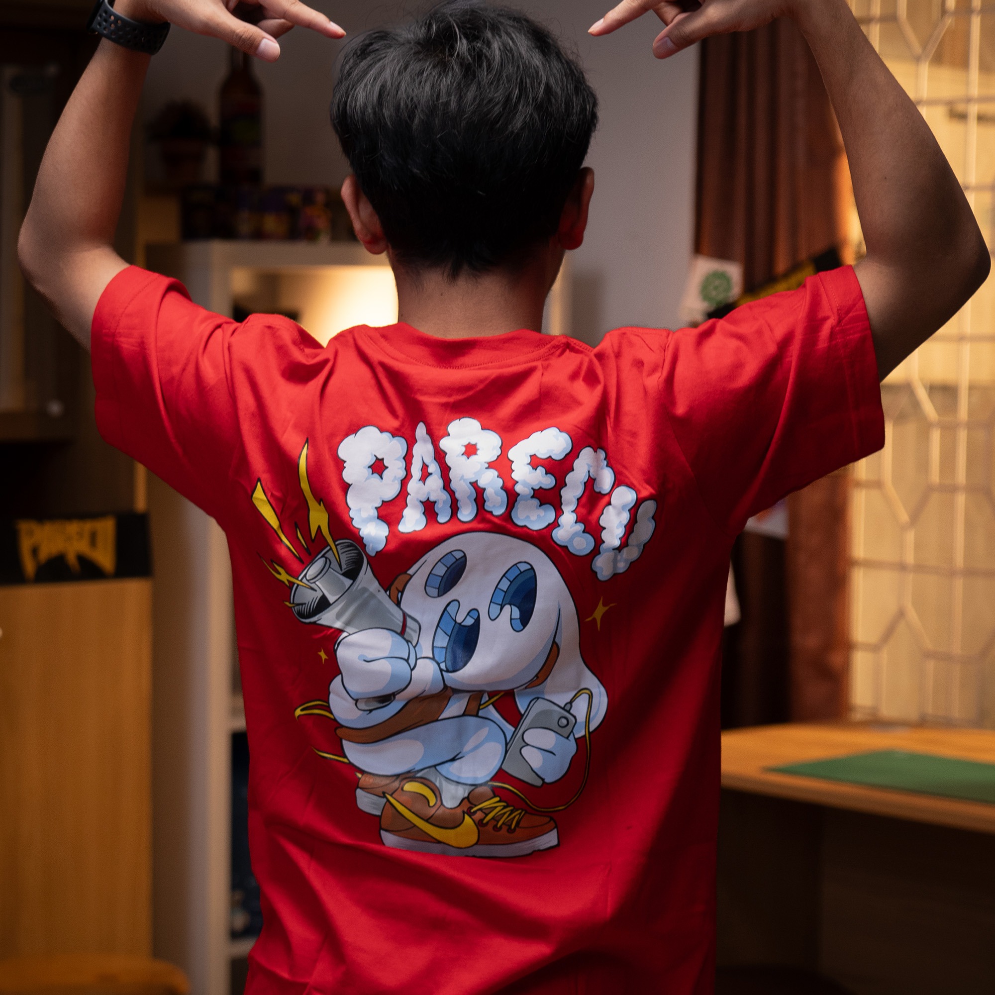 Official Tshirt Parecu Podcast Hype Premium Cotton