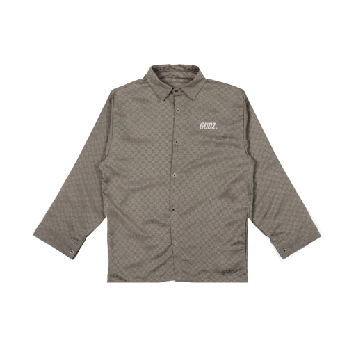 Image of GUDZ AIRA LONGSHIRT AZTEC BROWN