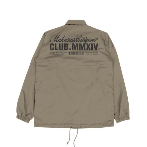 Coach Jaket Makassar Citizenz Khaki