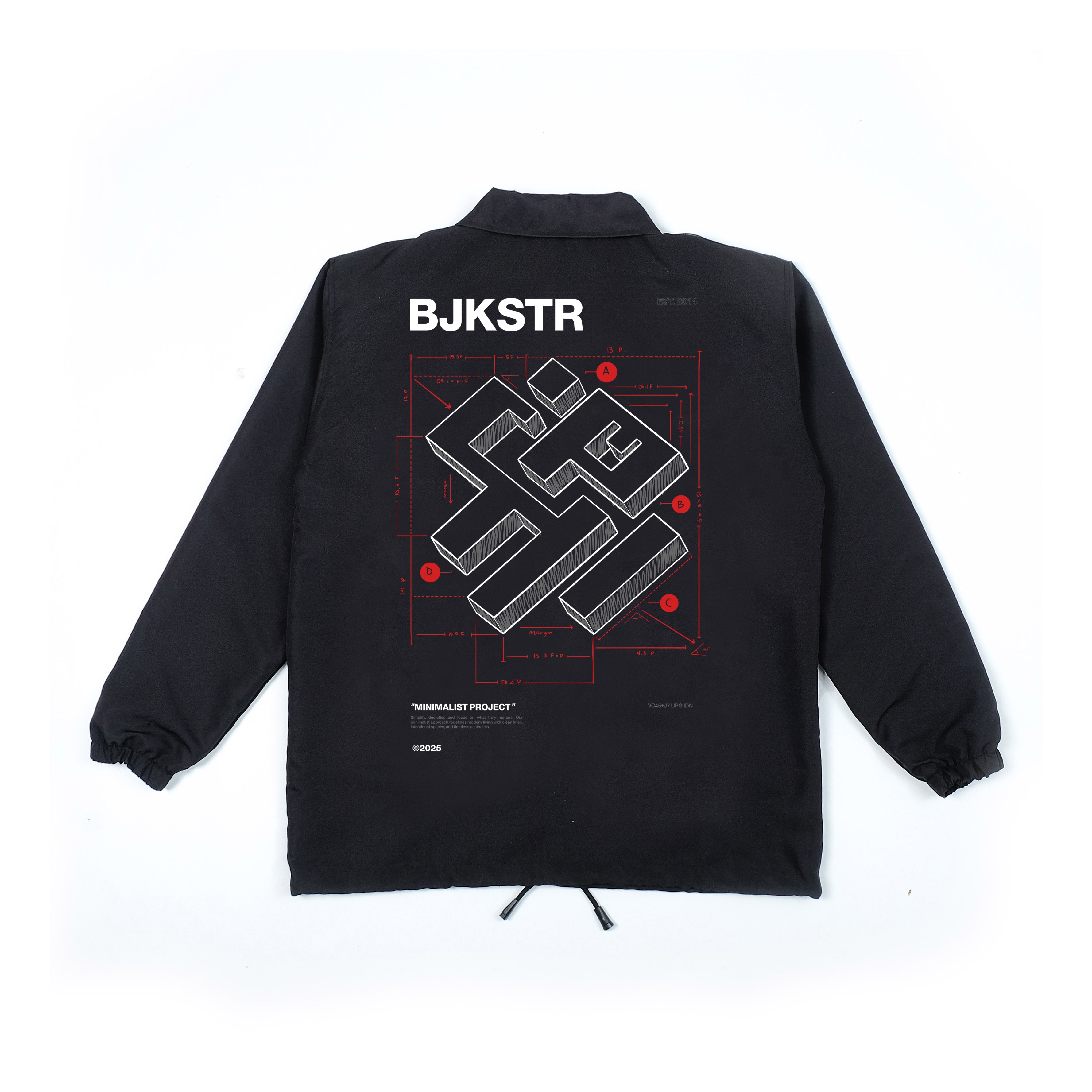 Coach Jaket Bajiki Minimalist