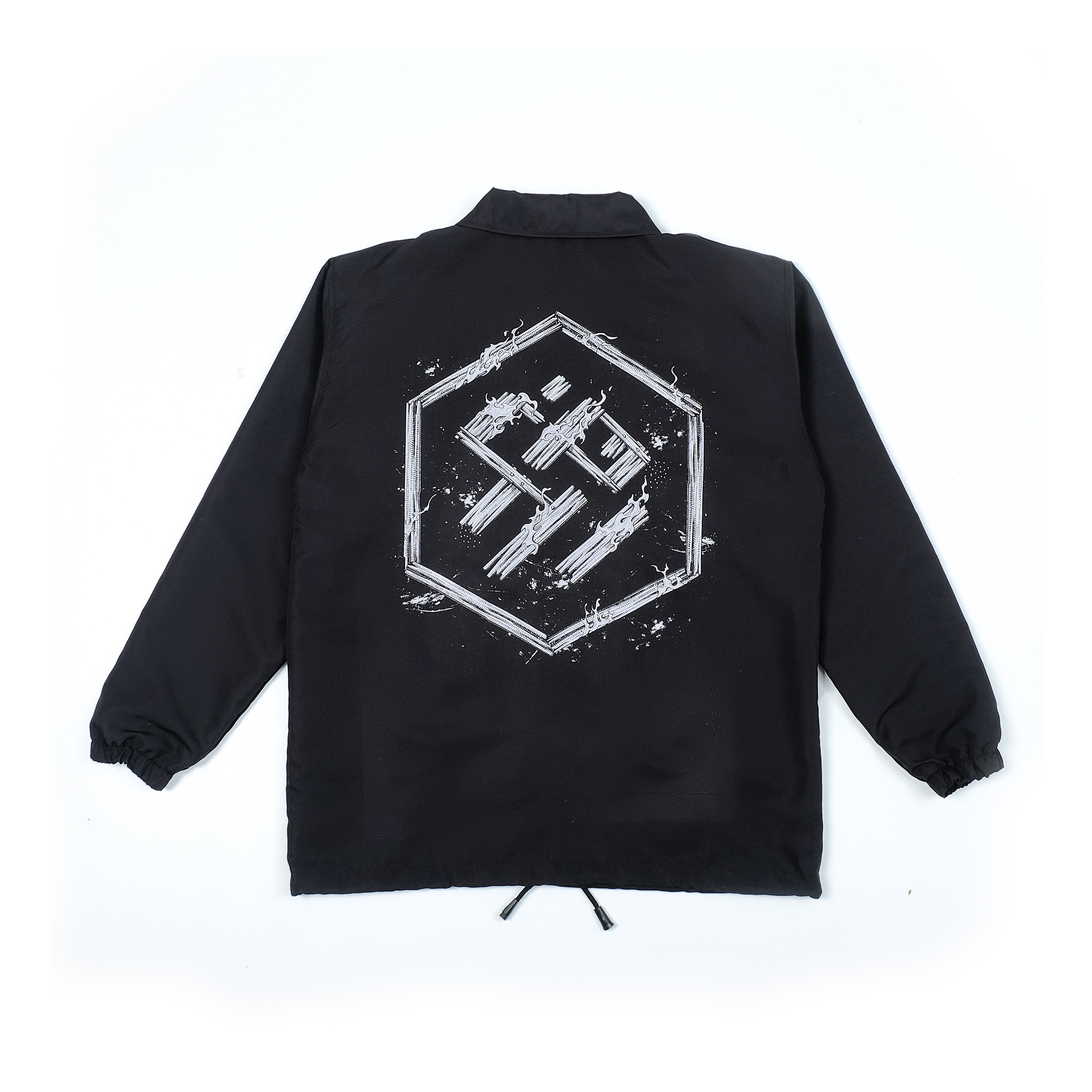 Coach Jaket Bajiki Logo Woods