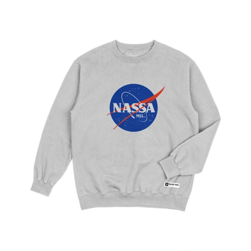Image of Crewneck Bajiki Nassami Grey