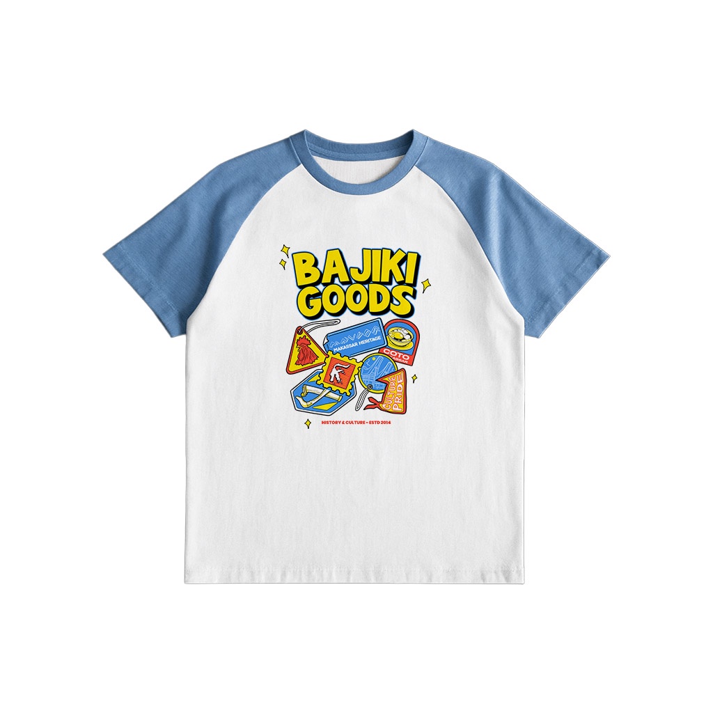 BajikiGoods Sticker Raglan