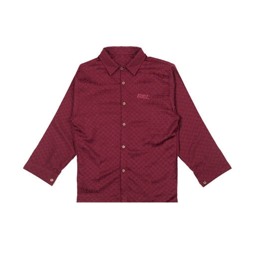 Image of GUDZ AIRA LONGSHIRT AZTEC MAROON