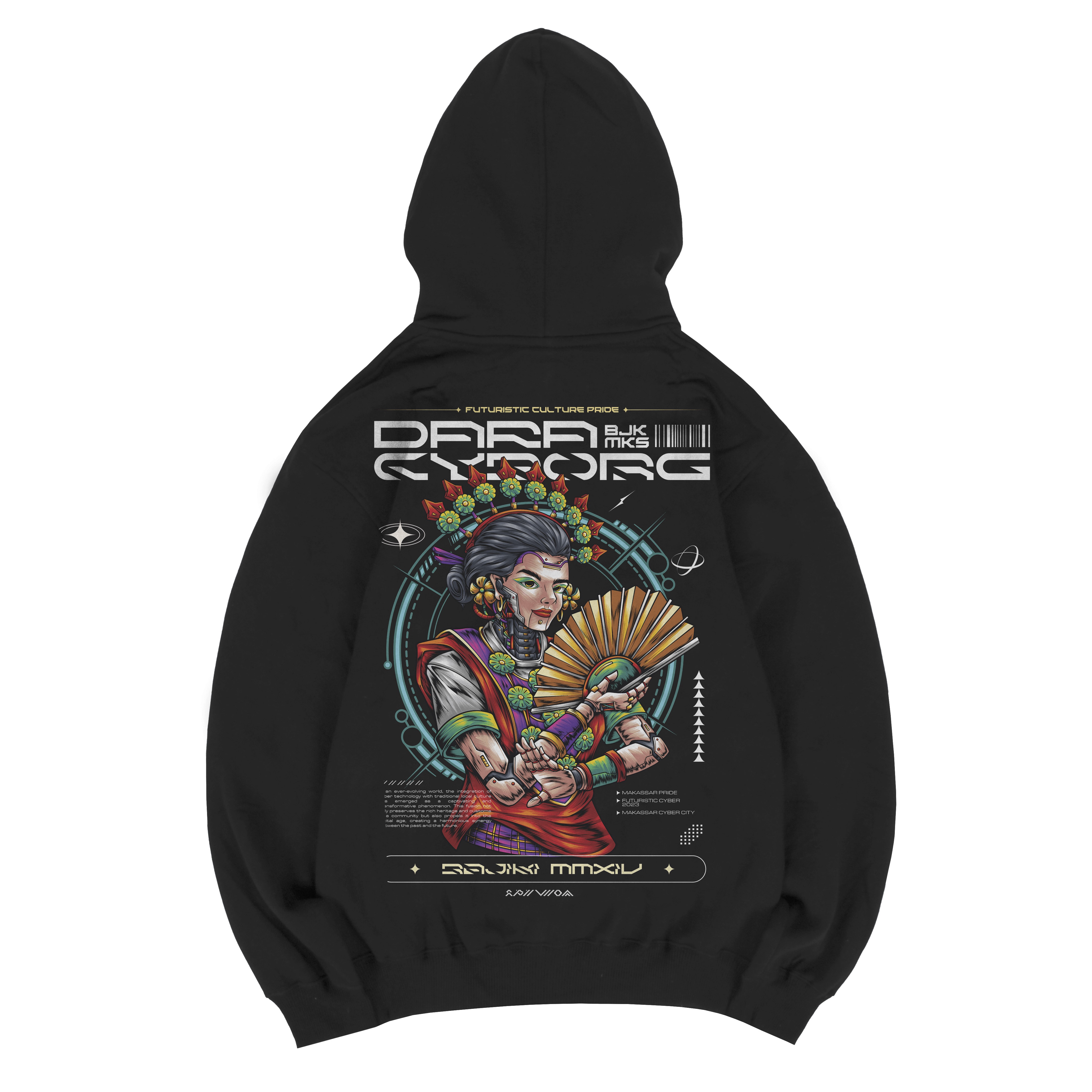 Hoodie Bajiki Dara Cyborg
