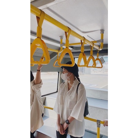 Semi Transparent Oversized Shirt Byneeth