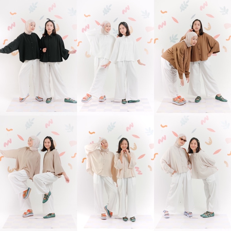 Sheer Crinkle Oversized Shirt BYNEETH