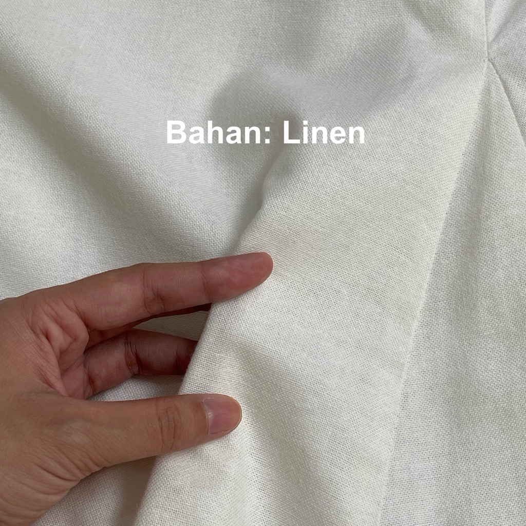 ByNeeth Robin Skirt - Rok linen - Rok basic - Rok A Line - Rok payung - Rok korean style