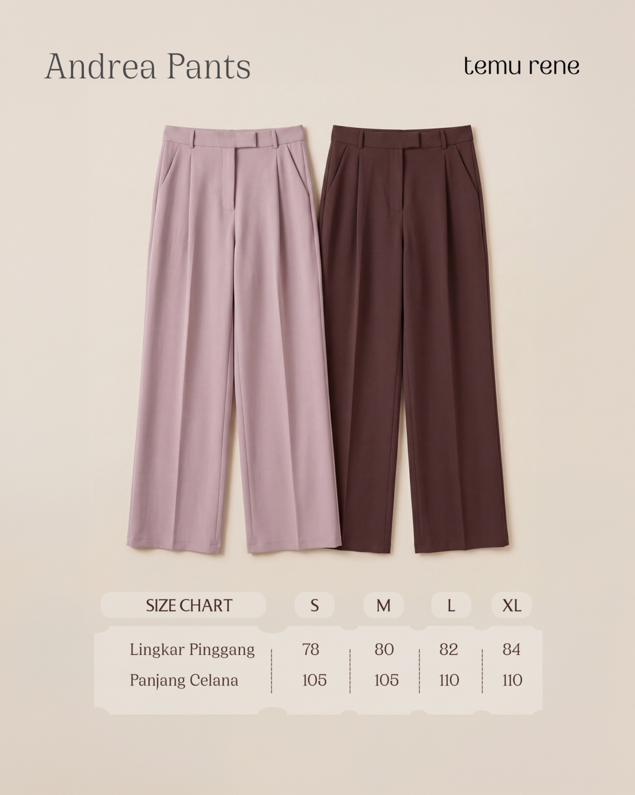 ANDREA trousers