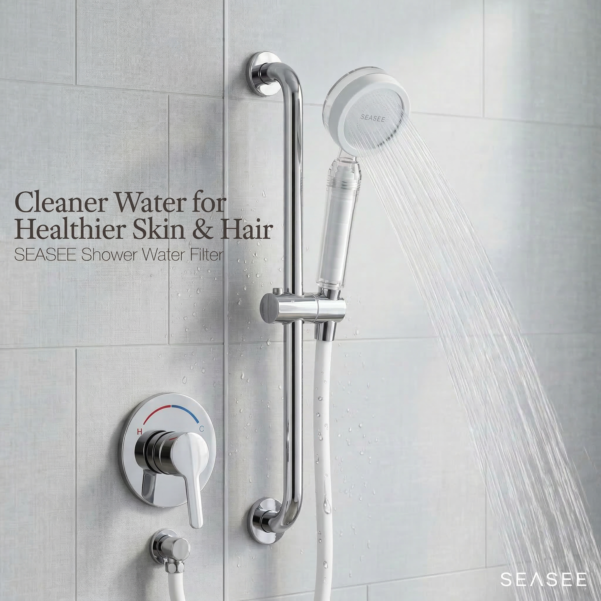 [All Variant] SEASEE Shower Filter Kit - Basic Shower Kit Only