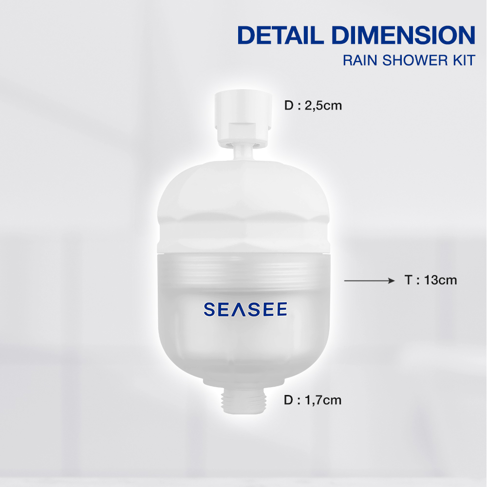 [All Variant] SEASEE Rain Shower Filter Kit - Kit Only