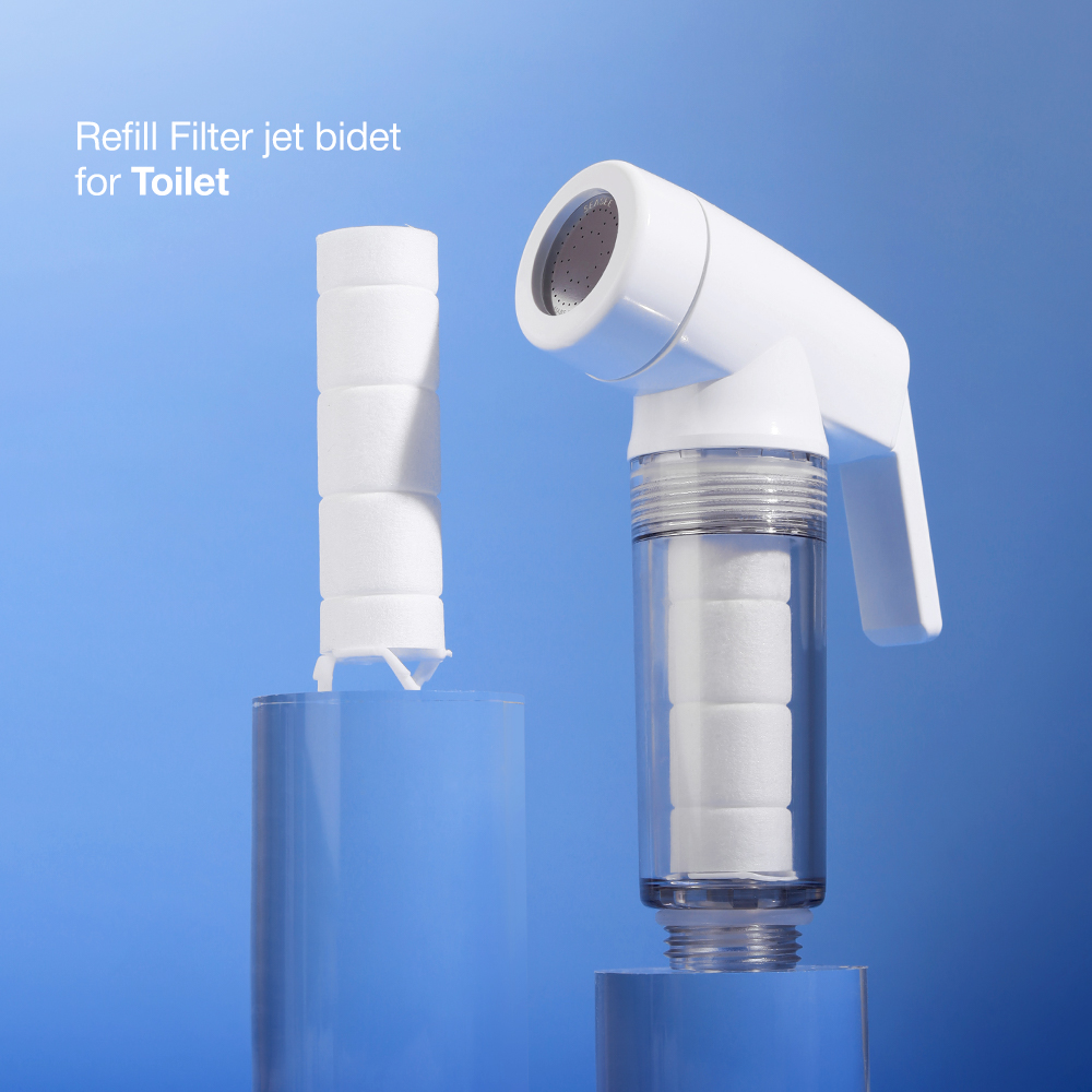 [Refill] Jet Bidet Filter Refill for Toilet