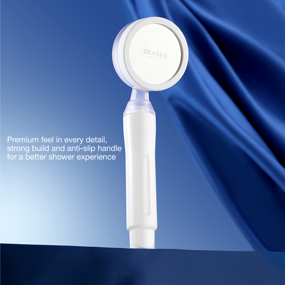 [Kit] SEASEE Premium Shower Filter Kit - Bright White
