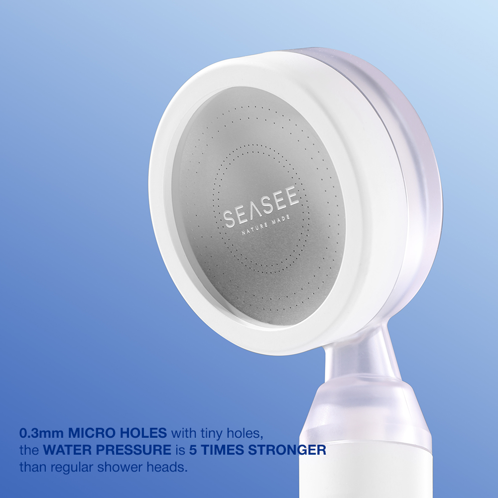 [Kit] SEASEE Premium Shower Filter Kit - Bright White