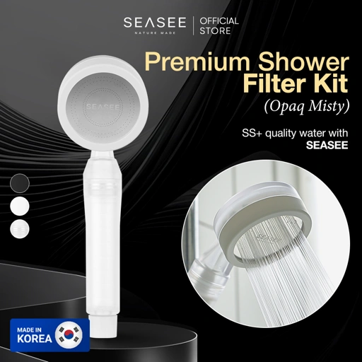 Image of [Kit] SEASEE Premium Shower Filter Kit - Opaq Misty
