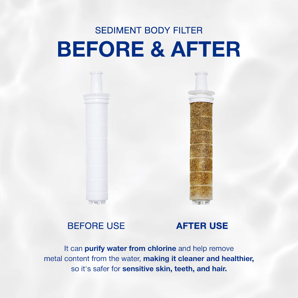 [Kit] SEASEE Premium Shower Filter Kit - Jet Black