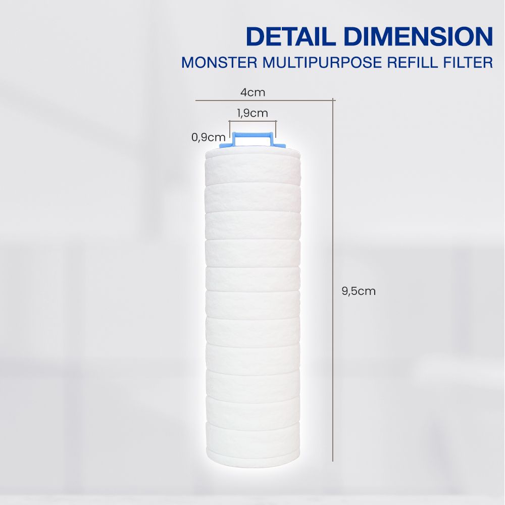 [Refill] SEASEE Monster Refill Filter (3 pcs)